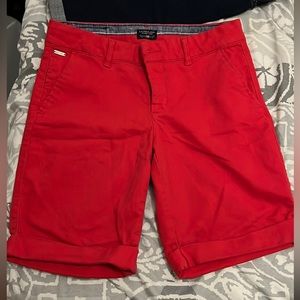 Women’s U.S. polo red shorts